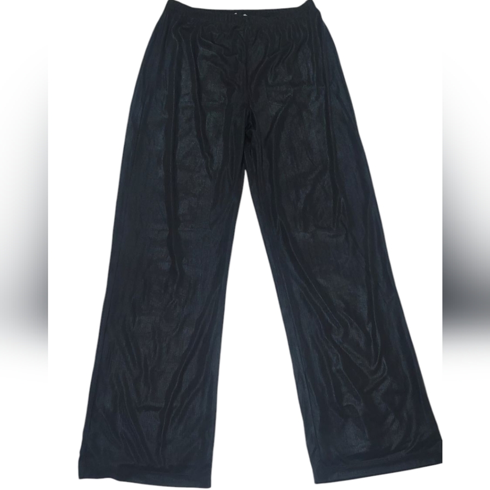 Leyden Black Wide Leg Pants High Waisted